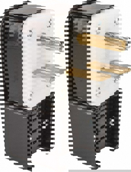 Straight Blade Plug: Industrial, 6-30P, 250VAC, Black